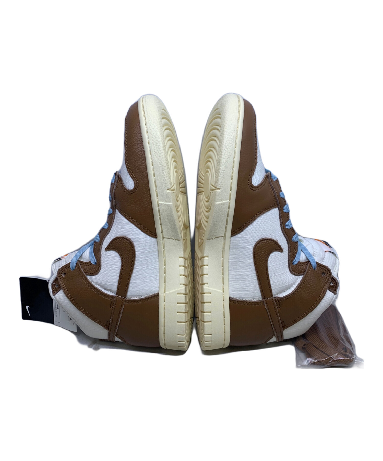 中古・古着通販】NIKE (ナイキ) DUNK HI RETRO PRM ホワイト×ブラウン 