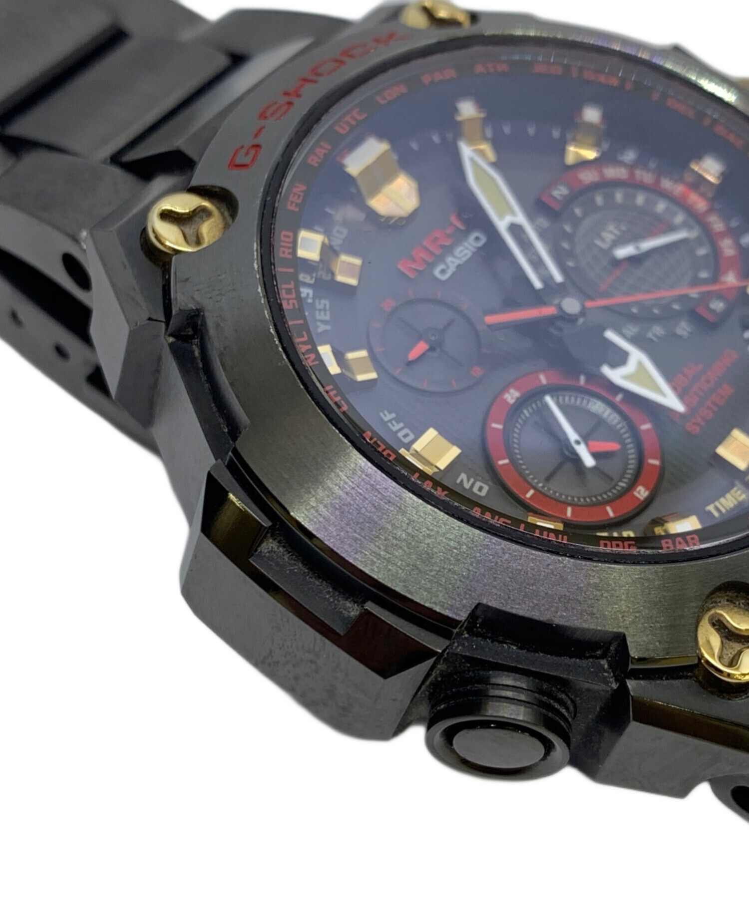 中古・古着通販】CASIO (カシオ) G-SHOCK MR-G ブラック×ゴールド 
