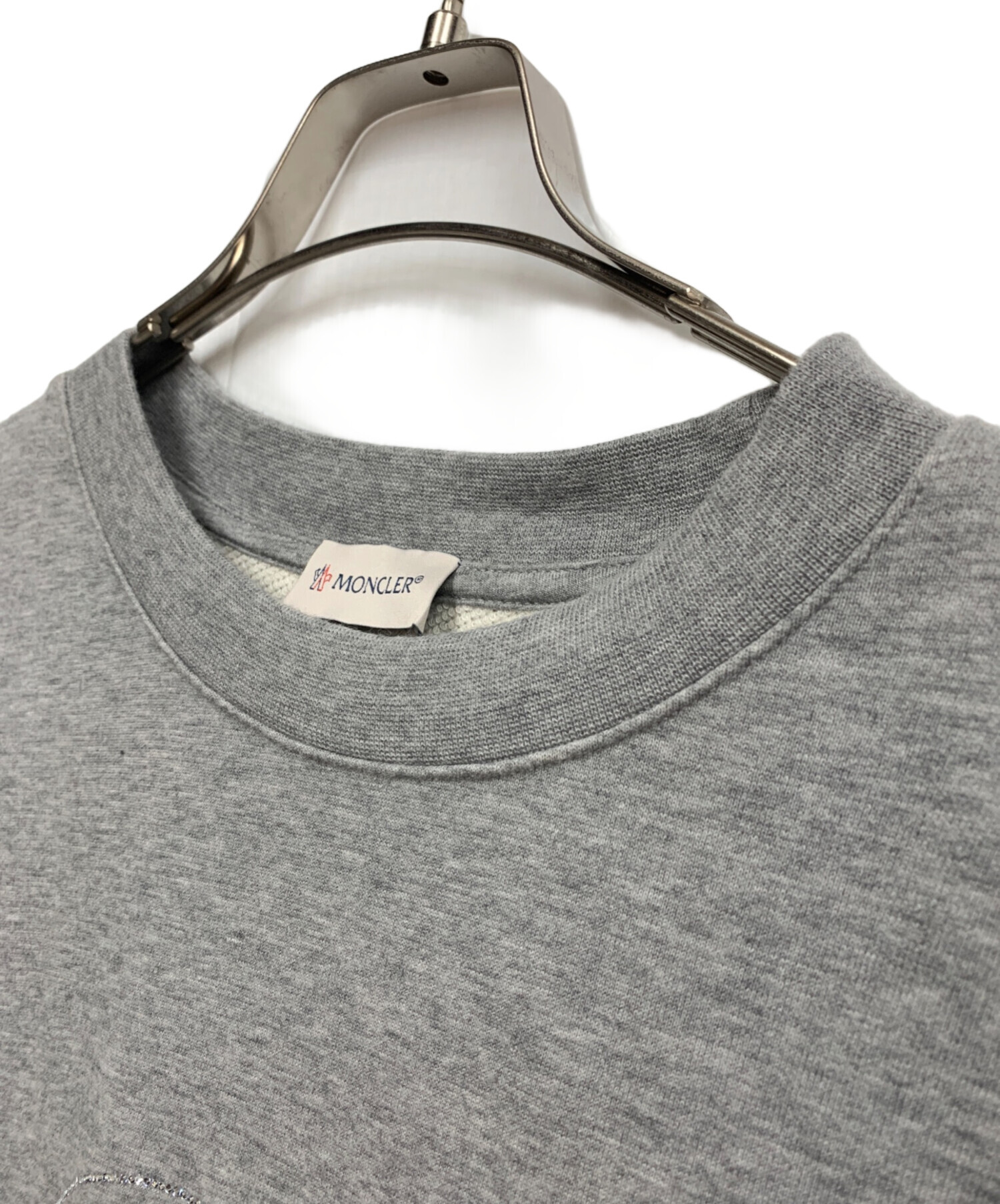 中古・古着通販】MONCLER (モンクレール) ラインストーンスウェット