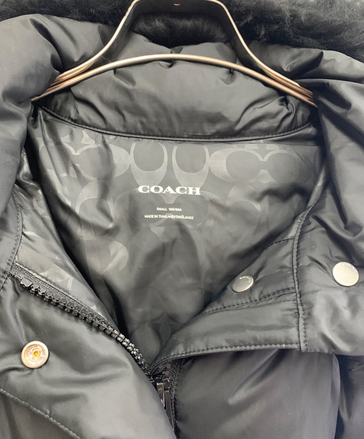 中古・古着通販】COACH (コーチ) COACH ダウンコート ミッド ダウン
