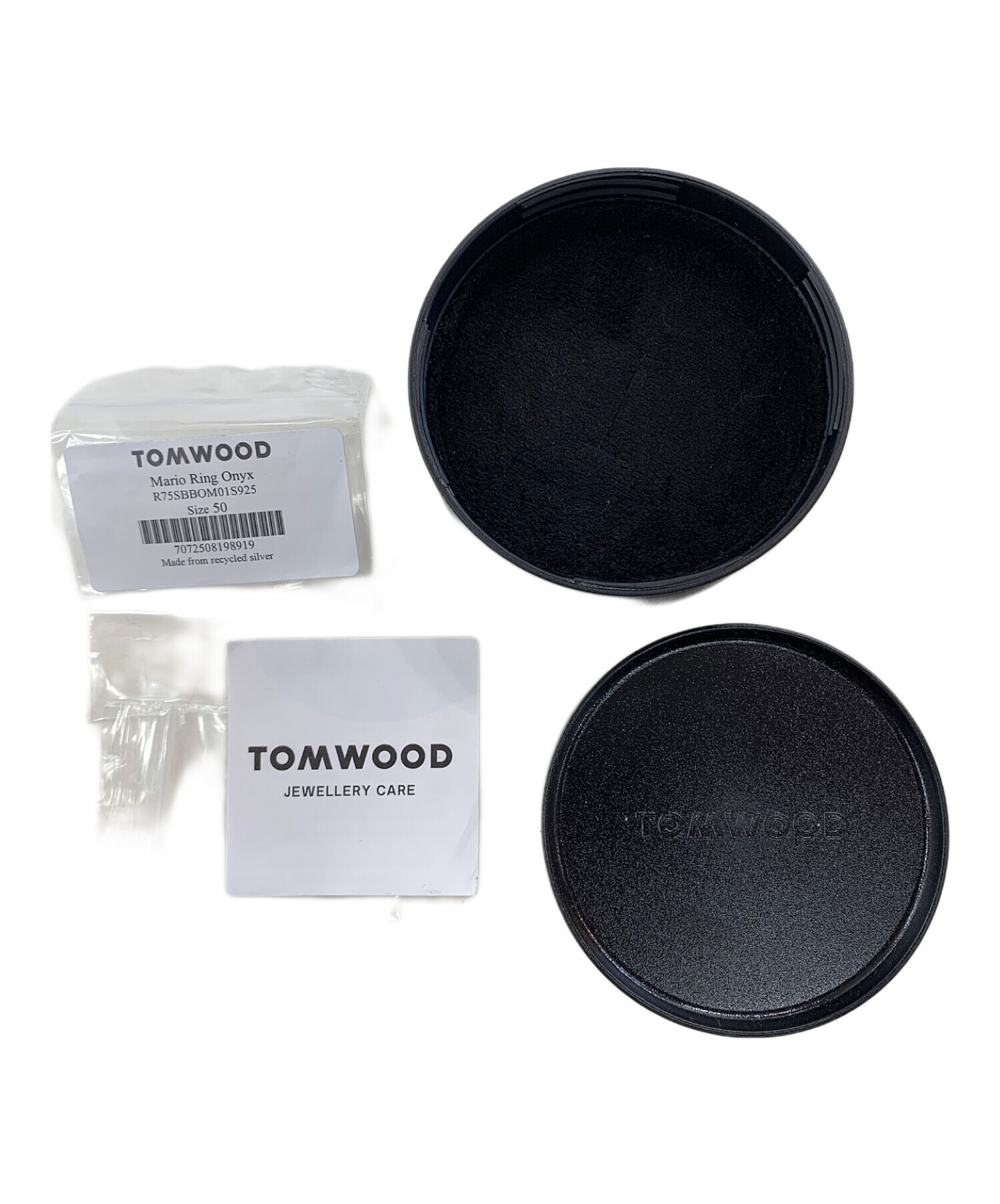 中古・古着通販】TOM WOOD (トムウッド) Mario Ring Onyx（マリオ