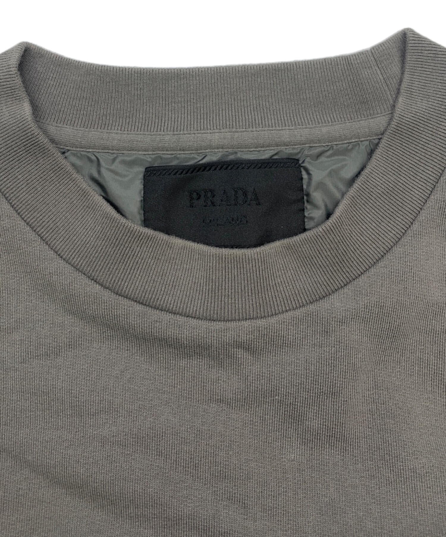 中古・古着通販】PRADA (プラダ) PRADA スウェット グレー サイズ:XXL