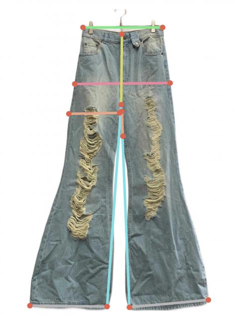 中古・古着通販】EGONLAB (エゴンラボ) EGONLAB ワイドデニムパンツ