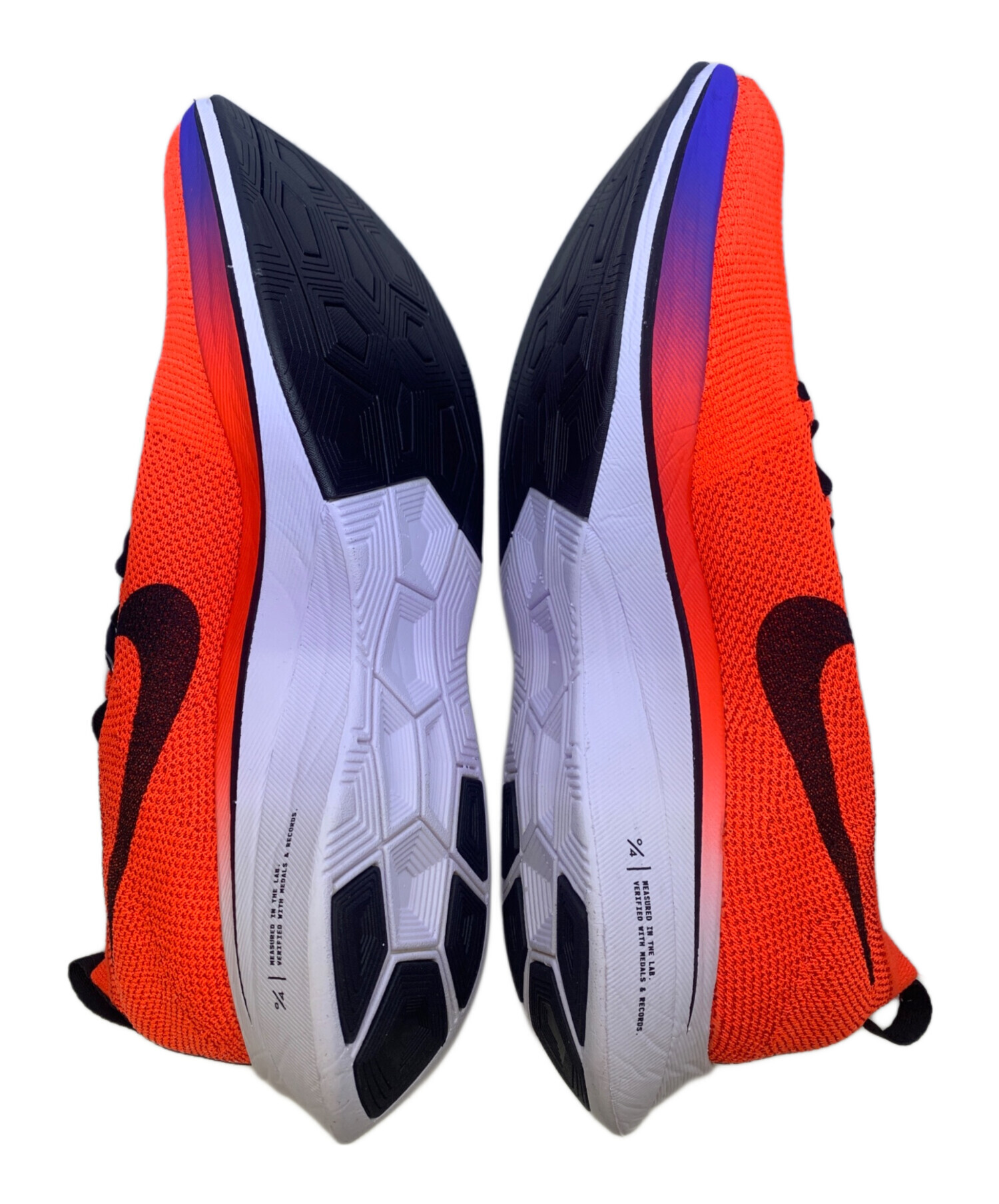 中古・古着通販】NIKE (ナイキ) VAPORFLY 4% FLYKNIT オレンジ 