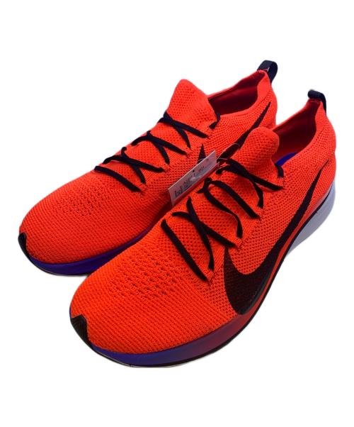 お値下げ☆NIKE VAPORFLY シューズ オレンジ/レッド　27.0 中古・古着通販】NIKE (ナイキ) VAPORFLY 4% FLYKNIT オレンジ