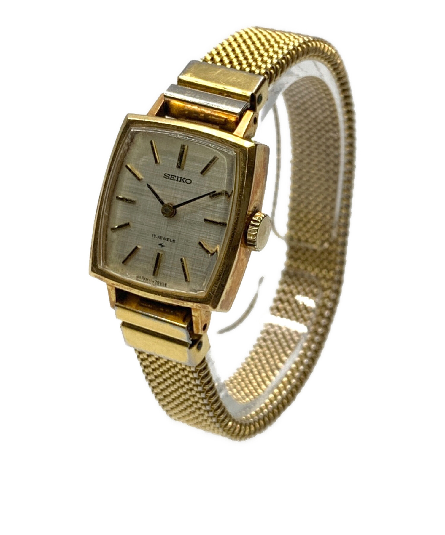 SEIKO クォーツ 腕時計 シルバー/ゴールド SEIKO セイコー 腕時計 