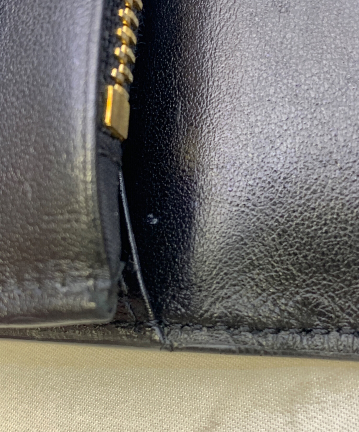 中古・古着通販】VERSACE (ヴェルサーチェ) 長財布 ブラック｜ブランド
