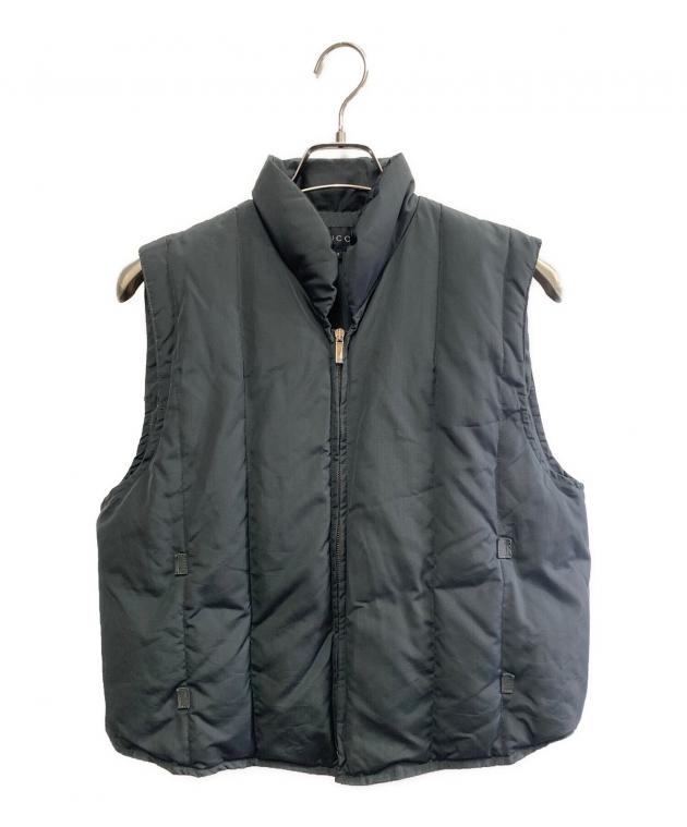 中古・古着通販】GUCCI (グッチ) GUCCI ダウンベスト グレー サイズ:40