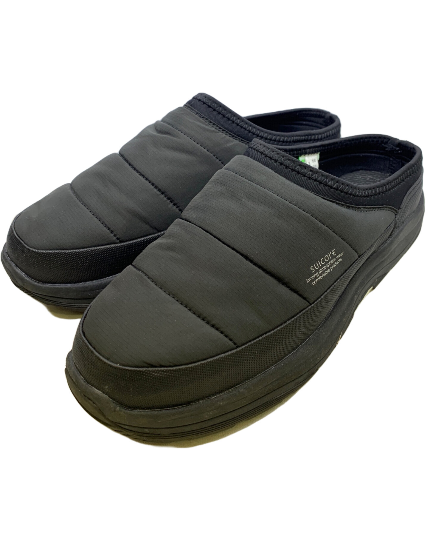 中古・古着通販】suicoke (スイコック) スリッポン ブラック サイズ:26 