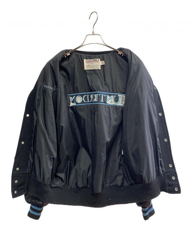 中古・古着通販】DeLong (デロング) DeLONG ウール切替レザーブルゾン