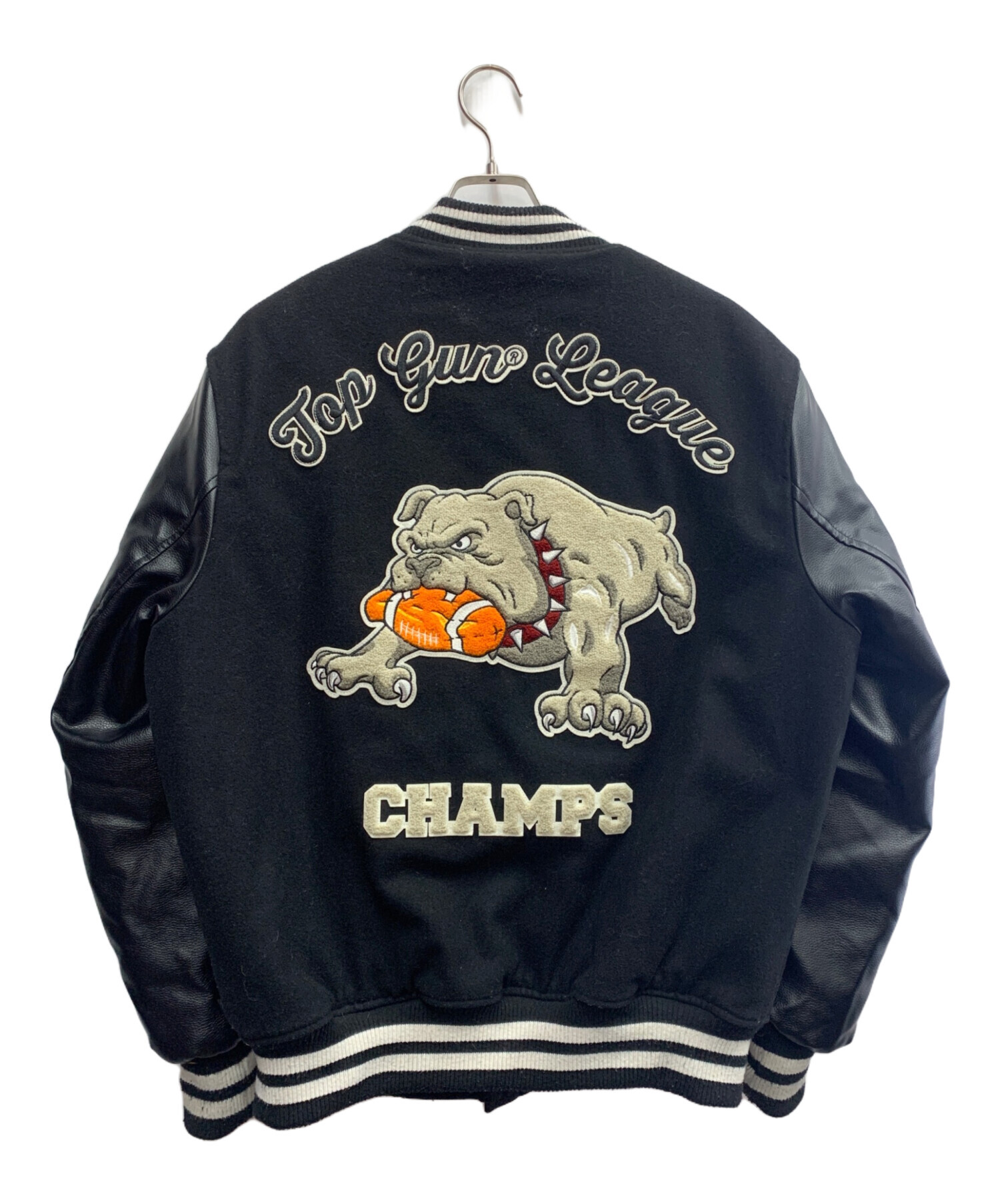 中古・古着通販】TOP GUN (トップガン) TOP GUN MA-1 レザーブルゾン 