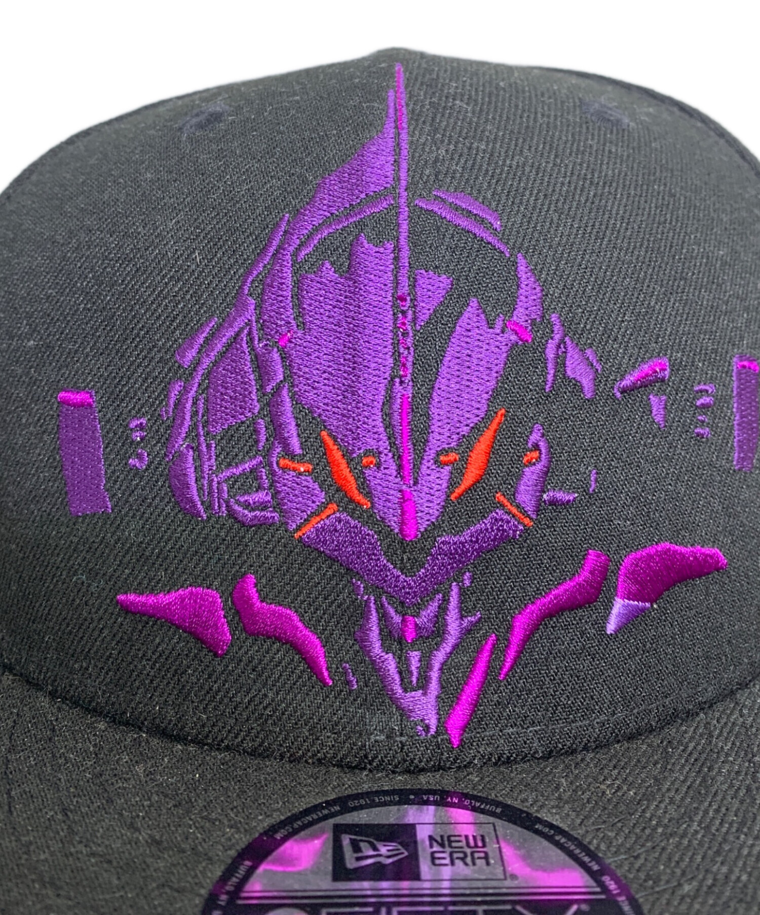 【極美品】NEW ERA エヴァンゲリオンコラボ　初号機　キャップ EVA×NEW ERA 59Fifty Cap 初号機文字(60.6cm(7-5/8サイズ