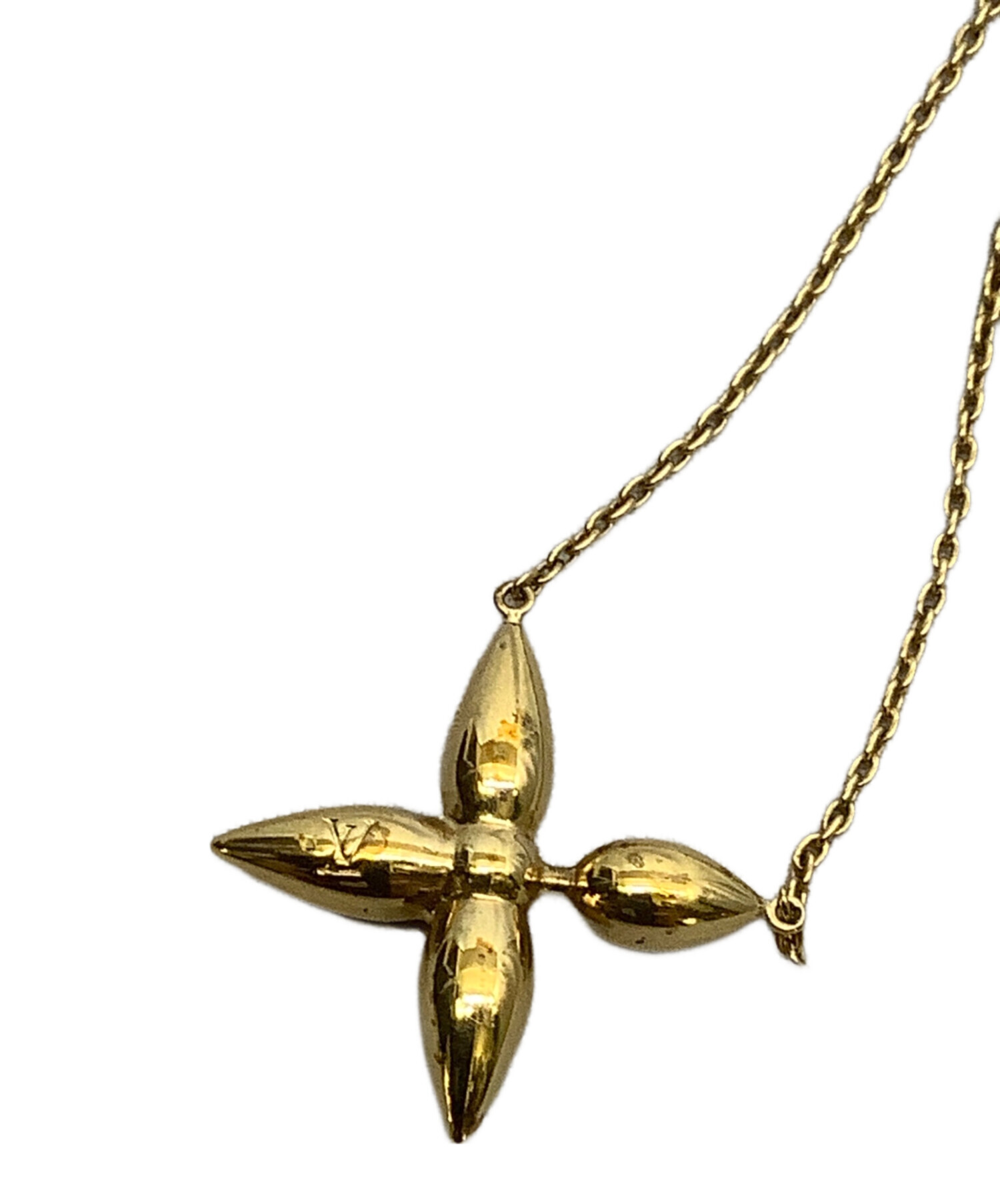 【LOUIS VUITTON】ルイヴィトンコリエ ルイゼットネックレス ゴールド 中古・古着通販】LOUIS VUITTON (ルイ ヴィトン) LOUIS VUITTON