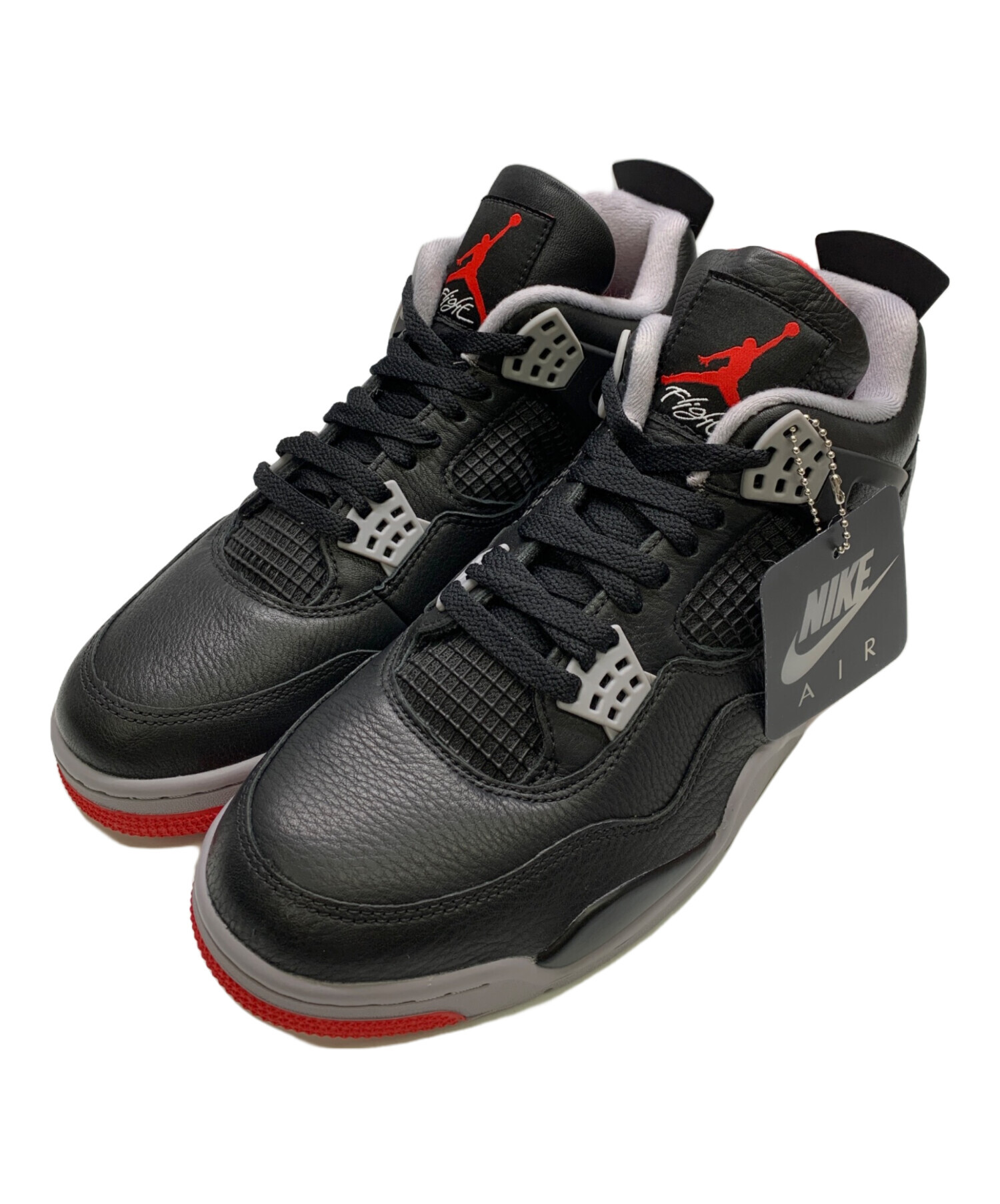 中古・古着通販】NIKE (ナイキ) Air Jordan 4 Retro ブラック×レッド 