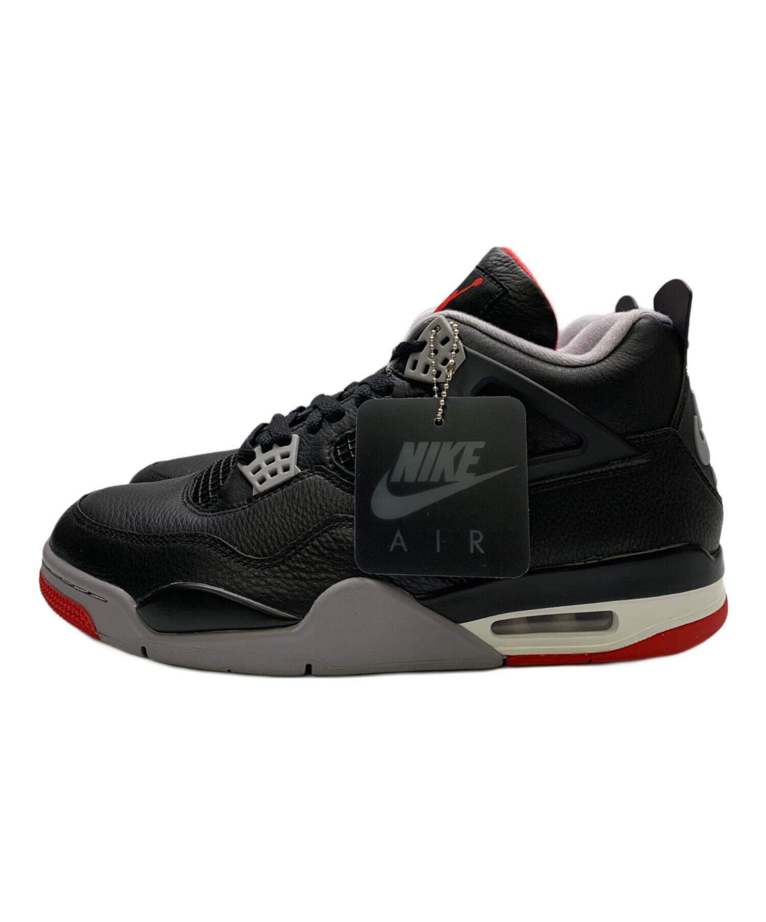 中古・古着通販】NIKE (ナイキ) Air Jordan 4 Retro ブラック×レッド 