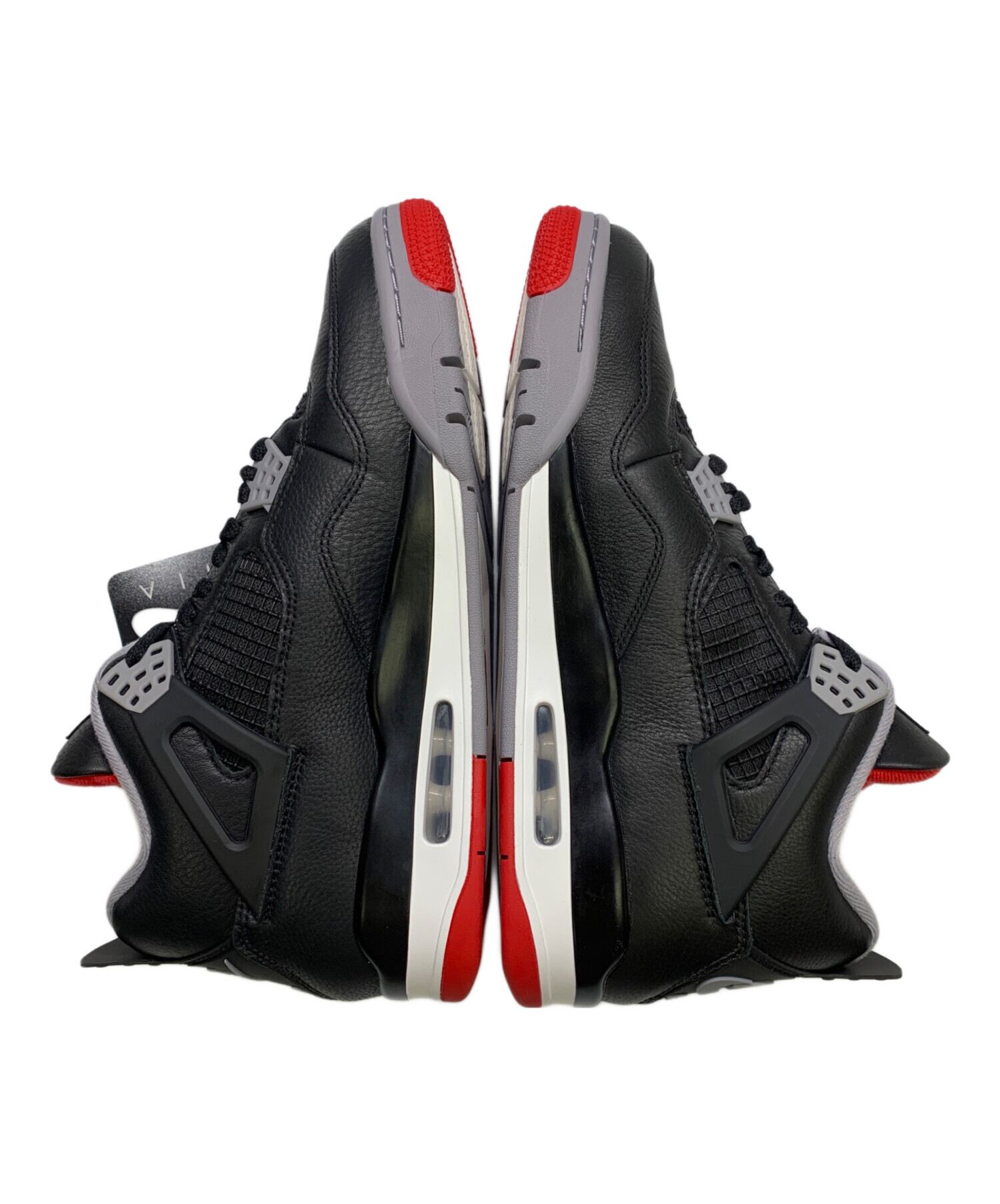 中古・古着通販】NIKE (ナイキ) Air Jordan 4 Retro ブラック×レッド 