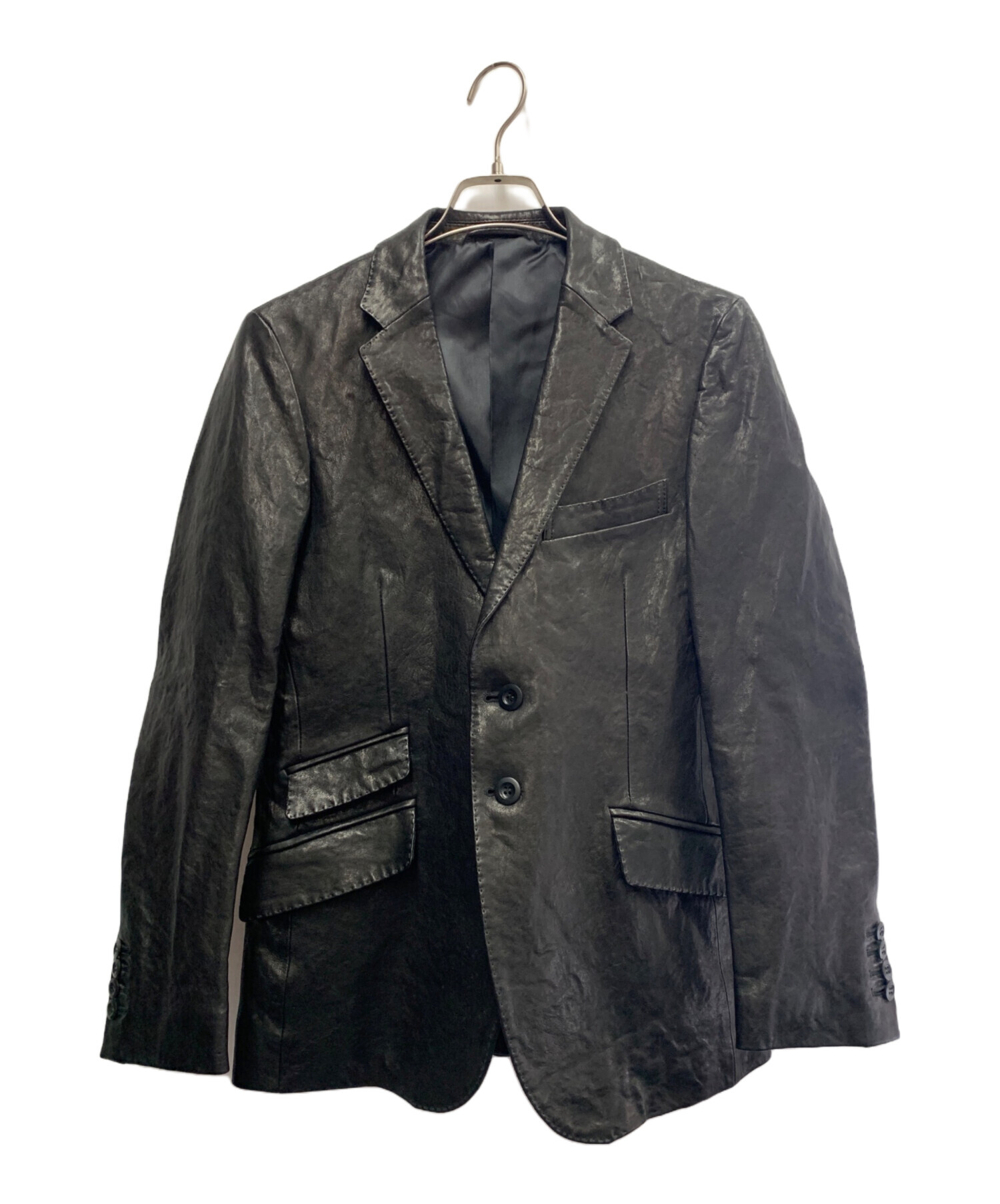 Paul Smith - 90s 美品 Paul Smith Lサイズ 本革テーラードジャケット