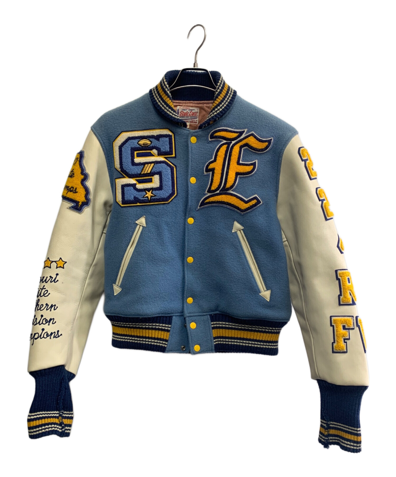 中古 Style Eyes Varsity Jacket スタジャン 中古・古着通販】STYLE EYES (スタイルアイズ) STYLE EYES スタジャン
