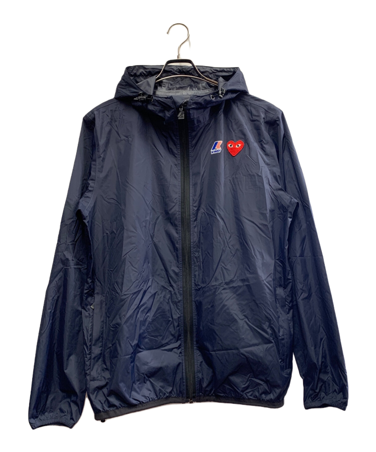 【未使用】プレイコムデギャルソン ケイウェイ メンズ ネイビー ブルゾン コラボ 中古・古着通販】PLAY COMME des GARCONS (プレイコムデギャルソン) K