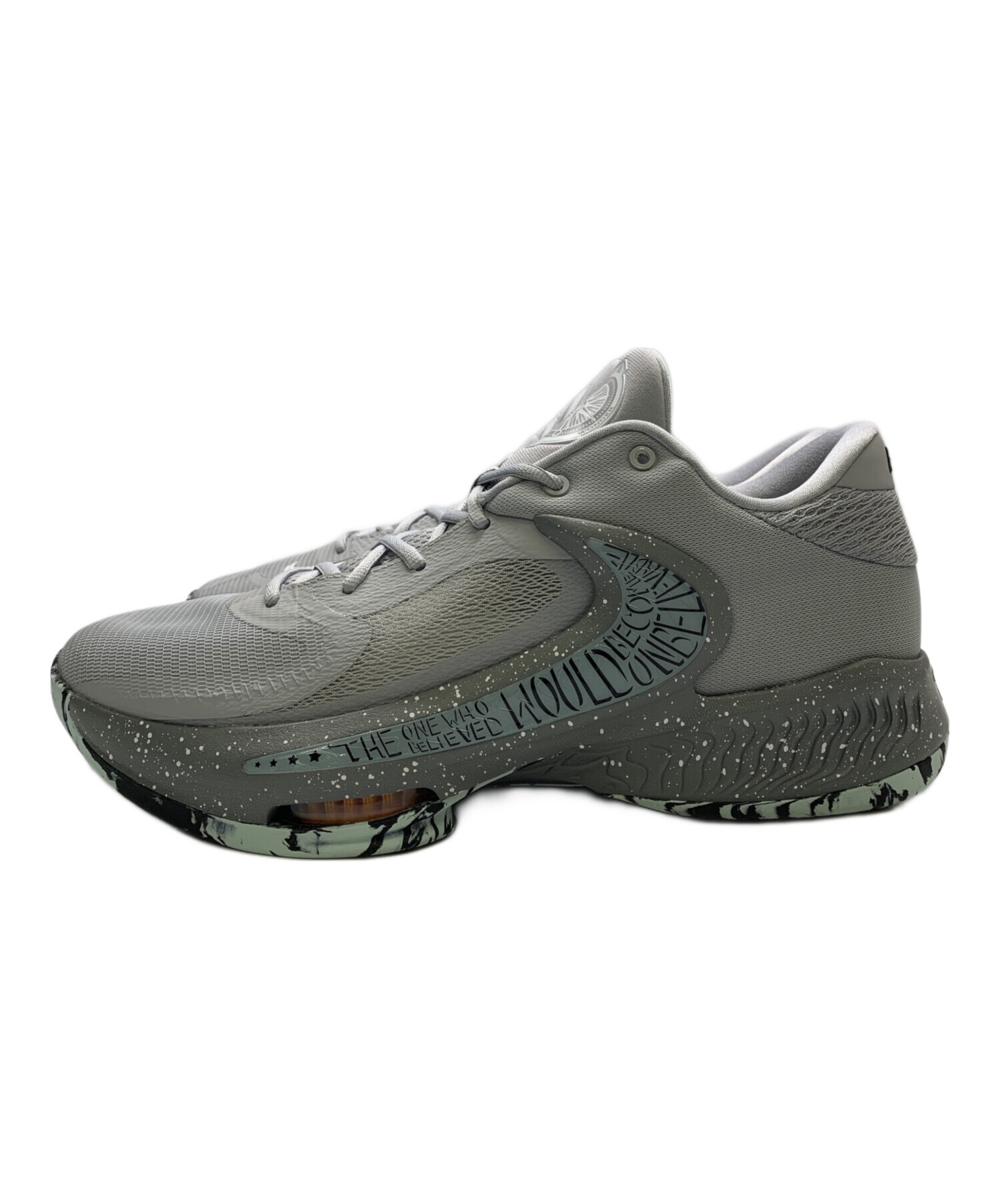 中古・古着通販】NIKE (ナイキ) バスケットシューズ グレー サイズ:UK