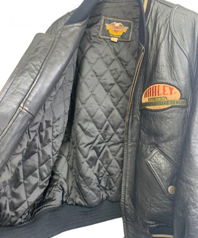 中古・古着通販】HARLEY-DAVIDSON (ハーレーダビッドソン) 90'sレザー