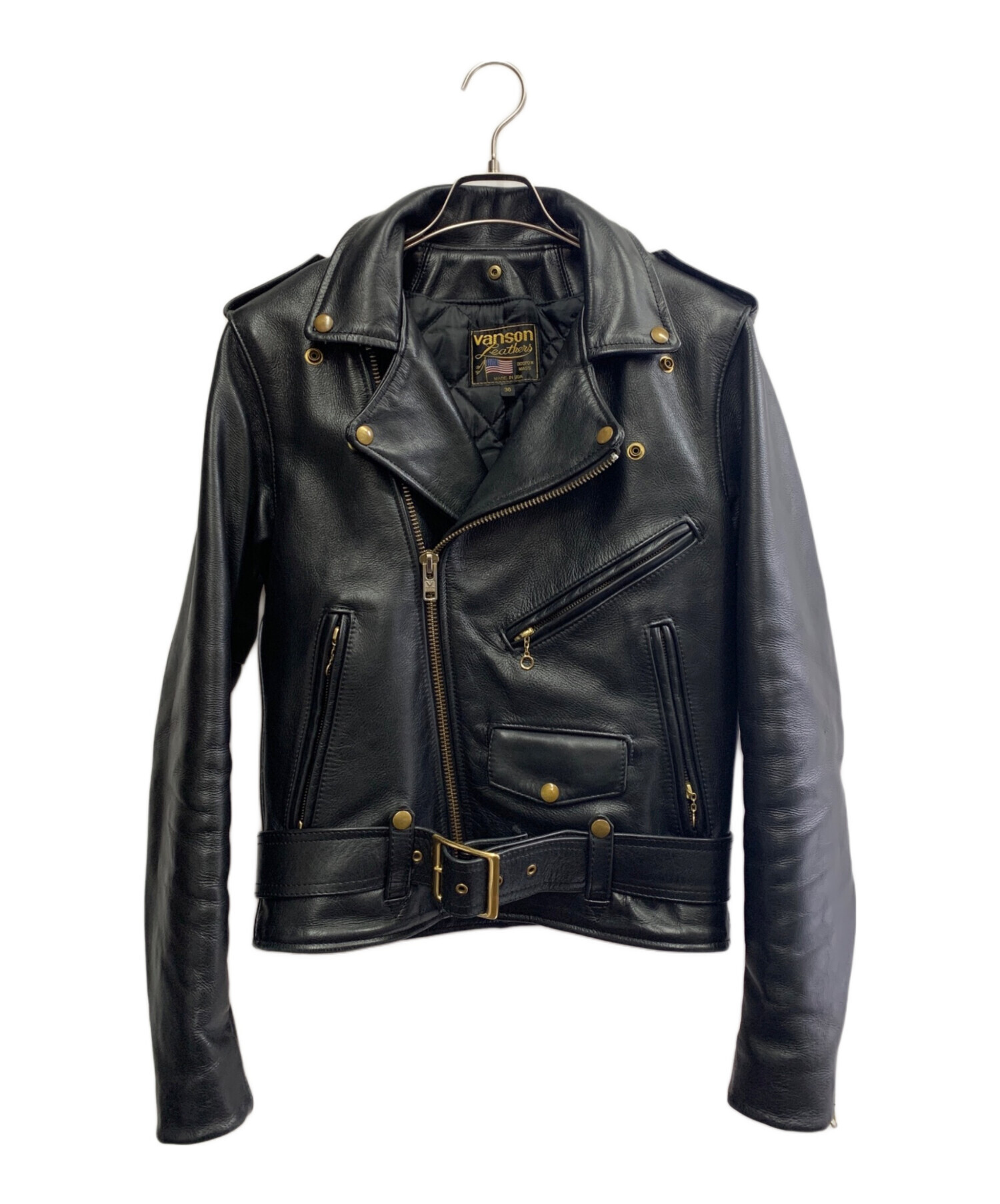 中古・古着通販】VANSON (バンソン) VANSON ダブルライダース