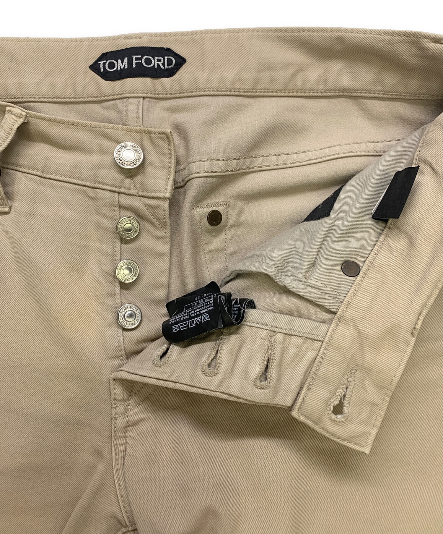 中古・古着通販】TOM FORD (トムフォード) TOM FORD ベージュ スリム