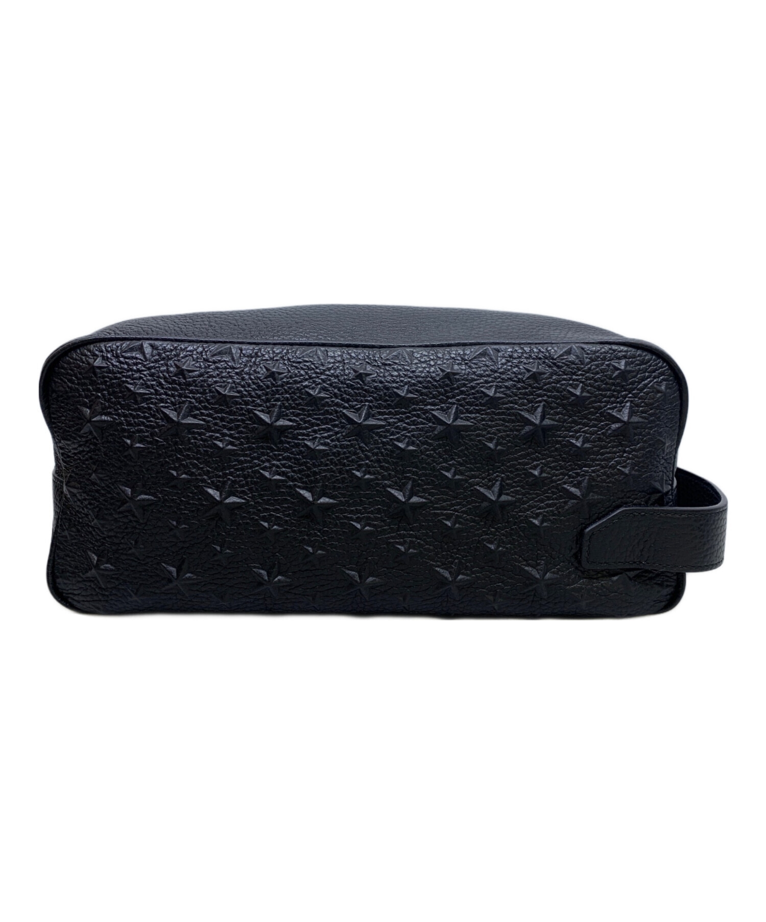 M*o様 「美品」JIMMY CHOO ブラック　スターエンボスレザー　ケ 中古・古着通販】JIMMY CHOO (ジミーチュウ) エンボススター
