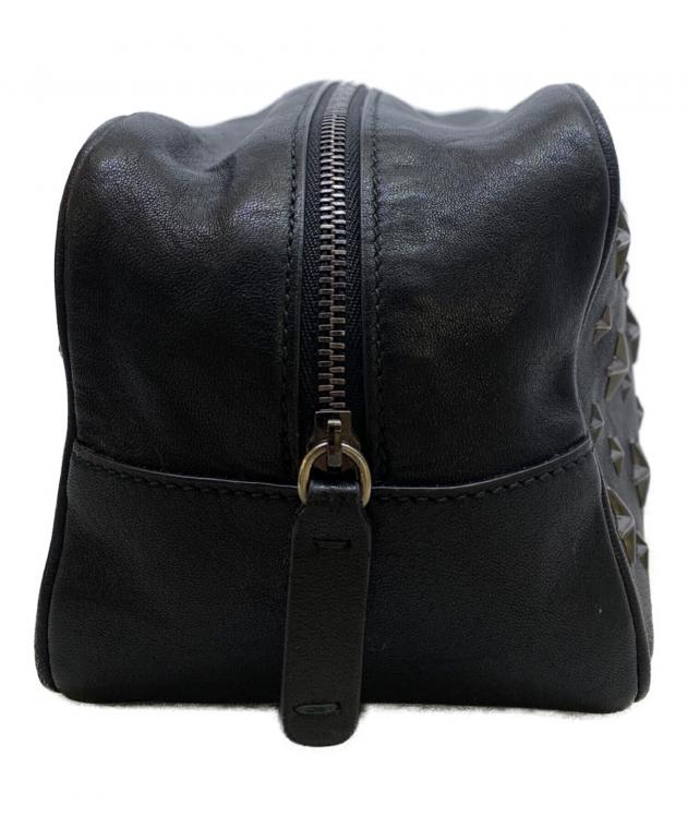 中古・古着通販】JIMMY CHOO (ジミーチュウ) スタッズハンドバッグ