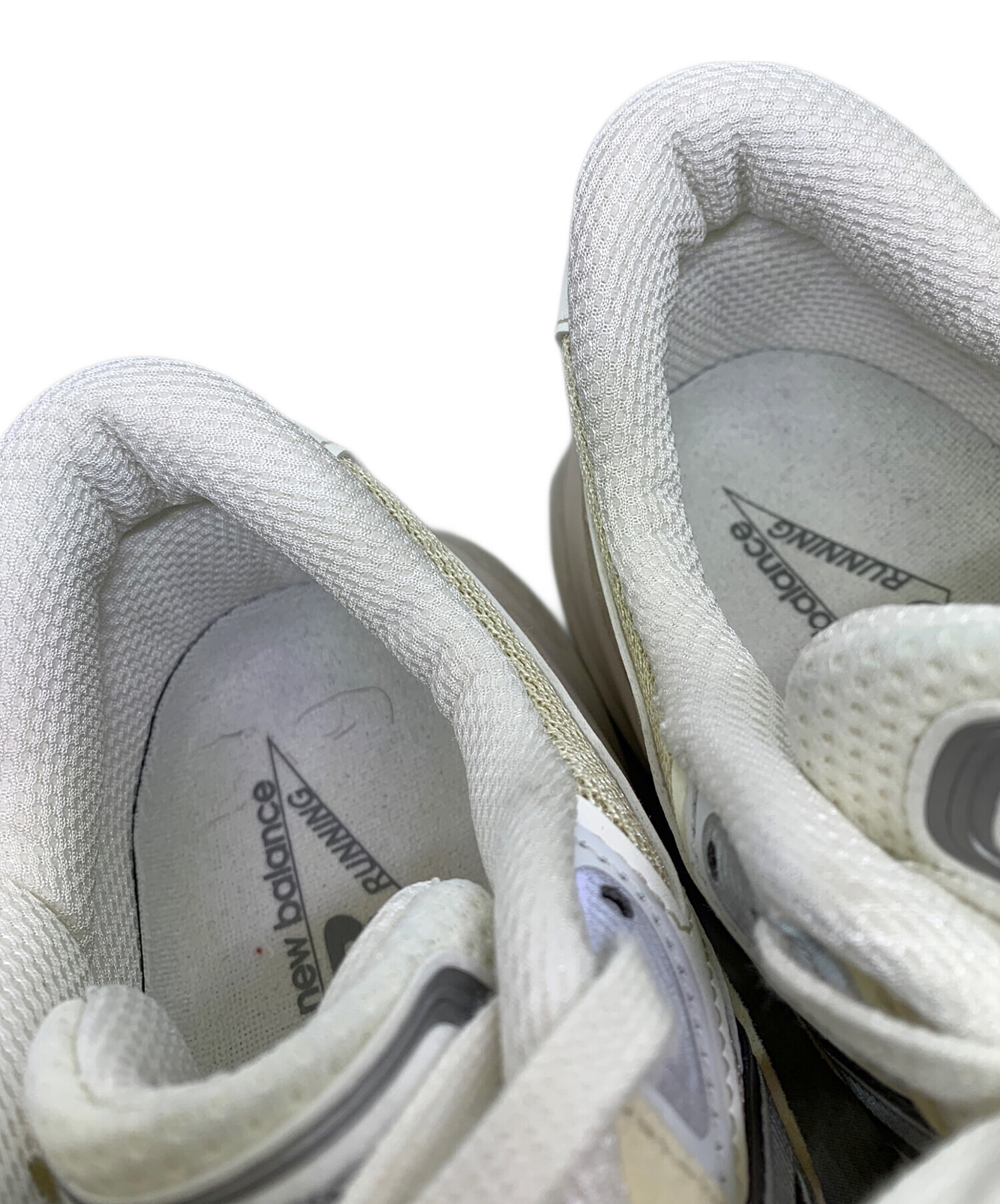 中古・古着通販】NEW BALANCE (ニューバランス) 990V6 ベージュ×グレー 