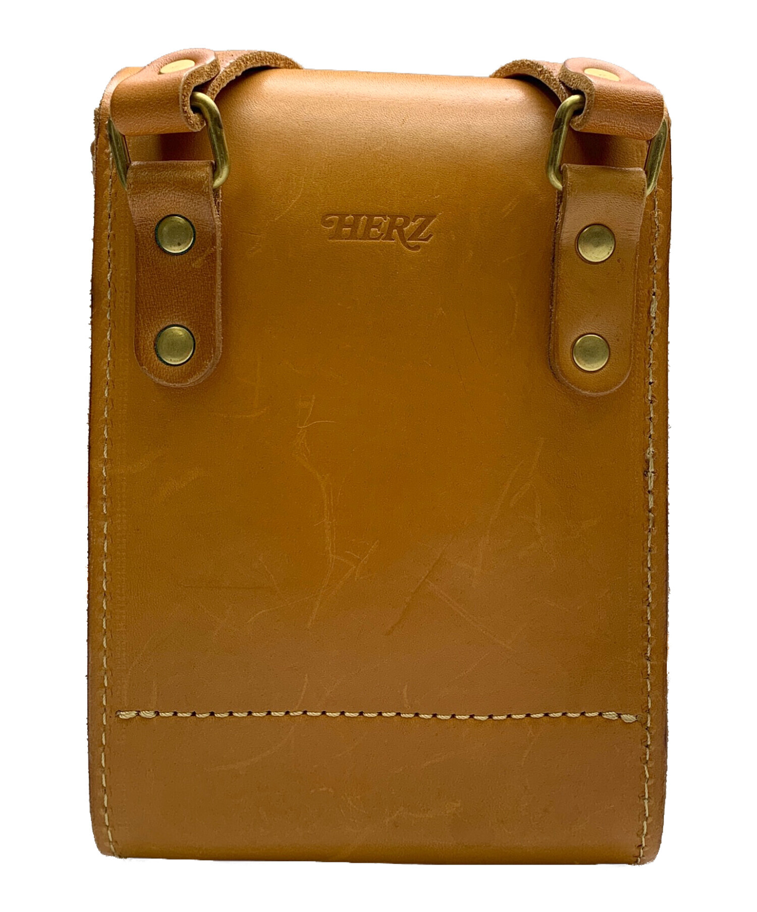 中古・古着通販】Herz (ヘルツ) Herz ショルダーバッグ ブラウン