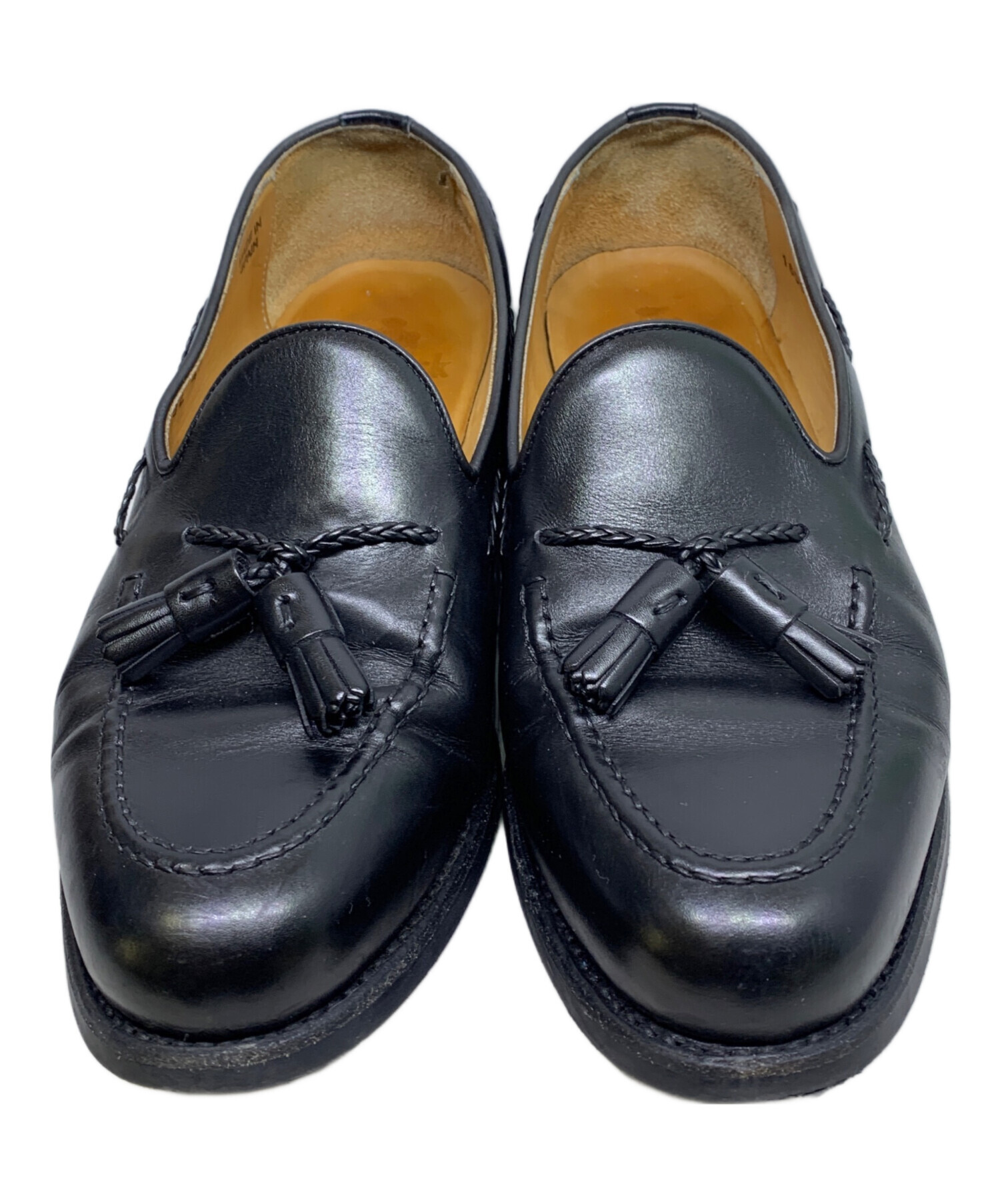 中古・古着通販】berwick (バーウィック) タッセルローファー ブラック