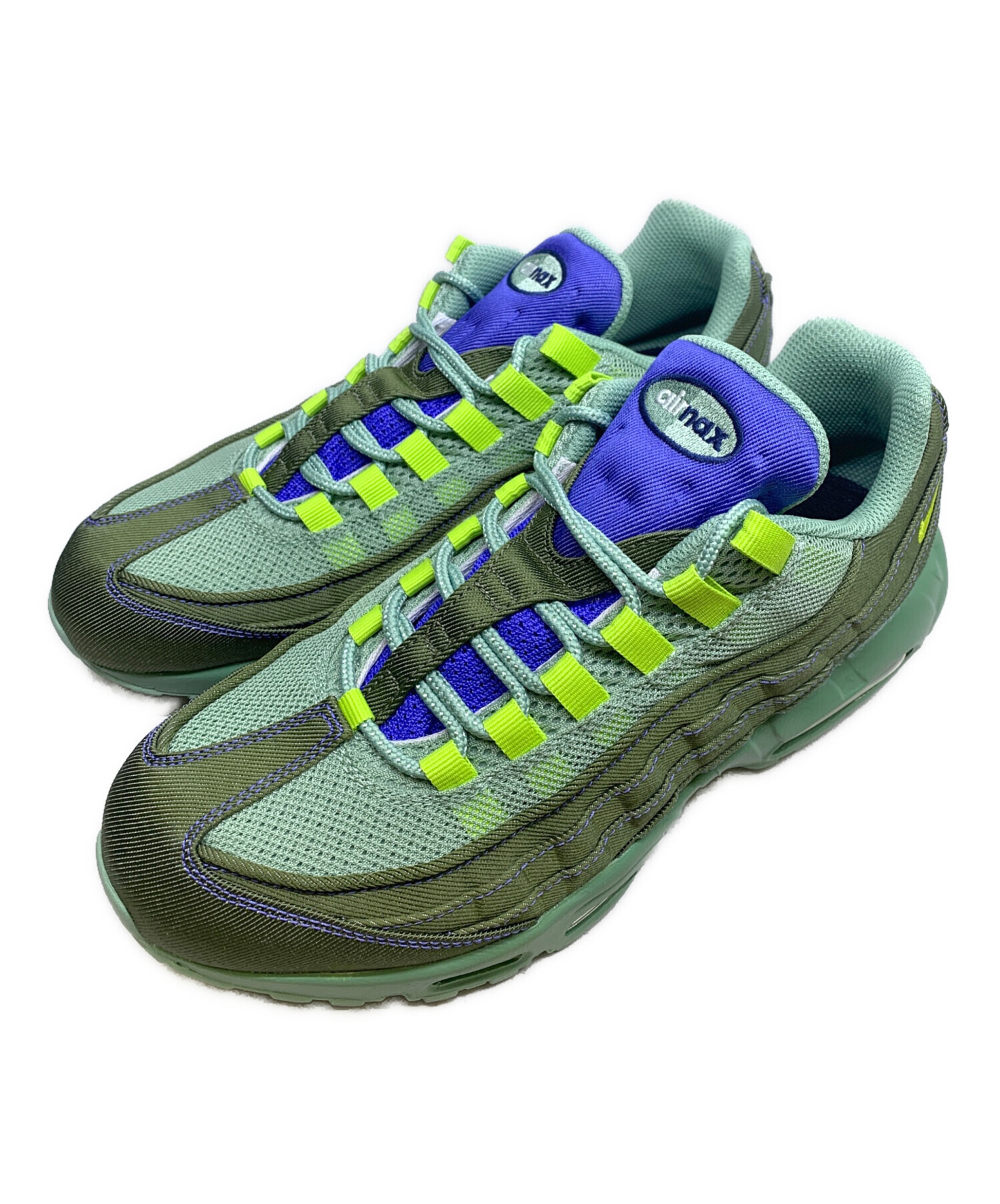 中古・古着通販】NIKE (ナイキ) AIR MAX95 By You グリーン×オリーブ 