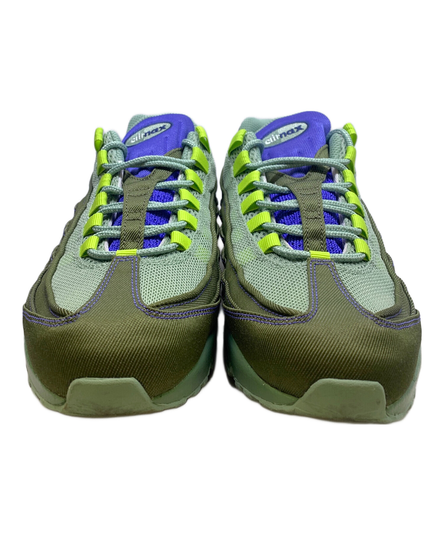中古・古着通販】NIKE (ナイキ) AIR MAX95 By You グリーン×オリーブ 