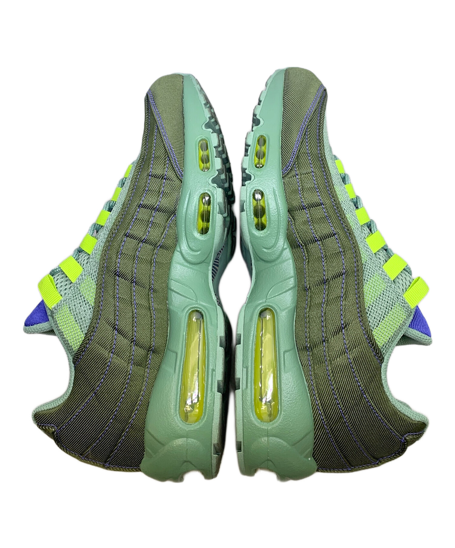 中古・古着通販】NIKE (ナイキ) AIR MAX95 By You グリーン×オリーブ 