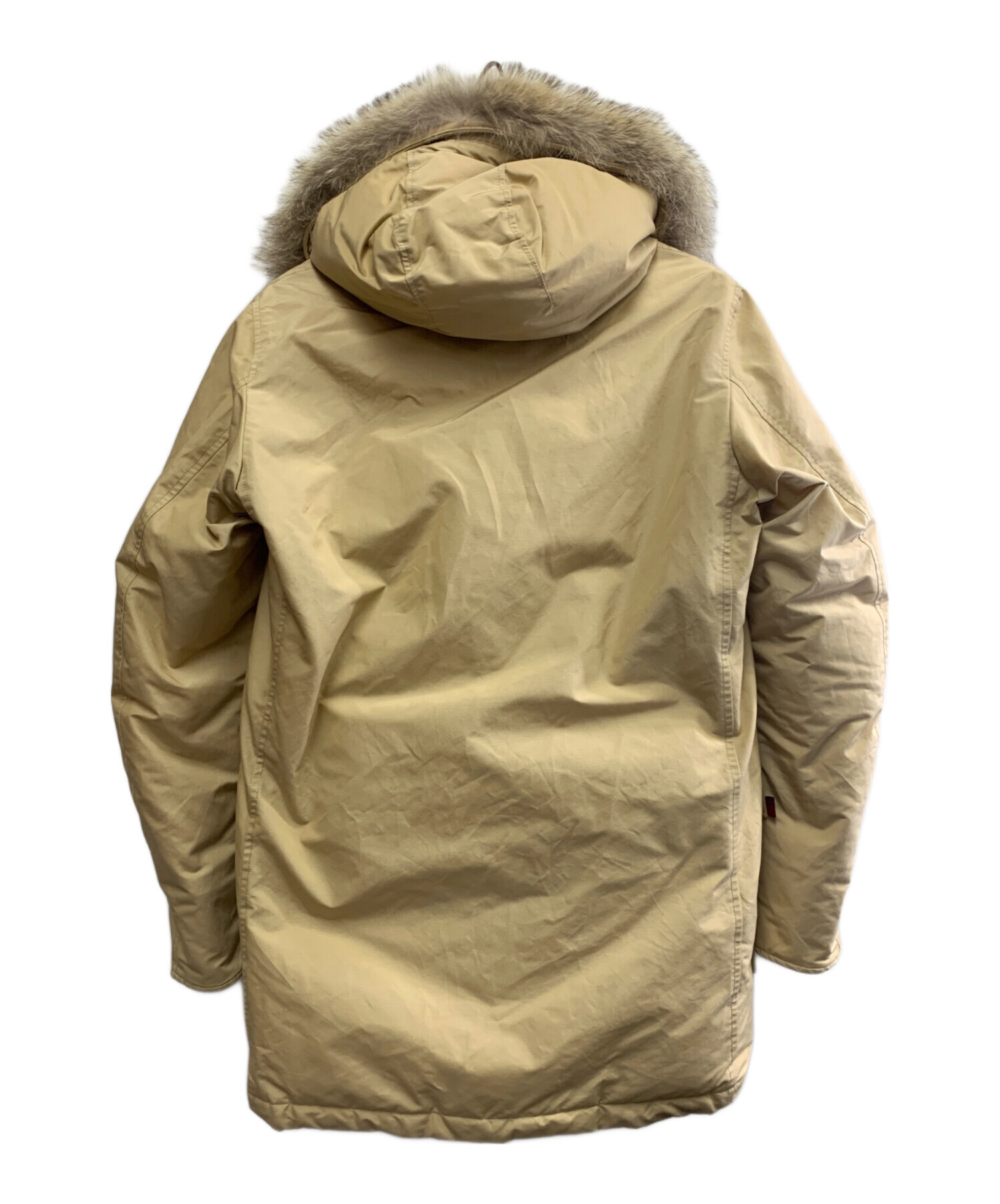 【中古】ウールリッチ WOOLRICH ダウンコート ロング丈 フード アウター S ベージュ /AN36 レディース 中古・古着通販】WOOLRICH (ウールリッチ) WOOLRICH ダウンコート