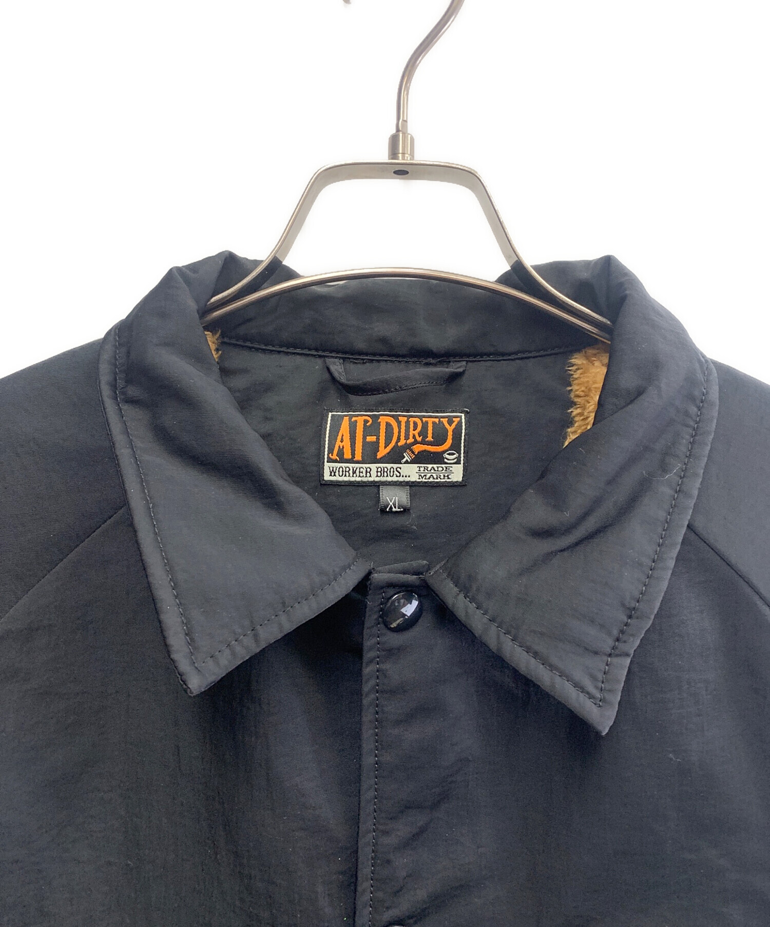 中古・古着通販】AT-DIRTY (アットダーティ) AT-DIRTY ボアコーチ