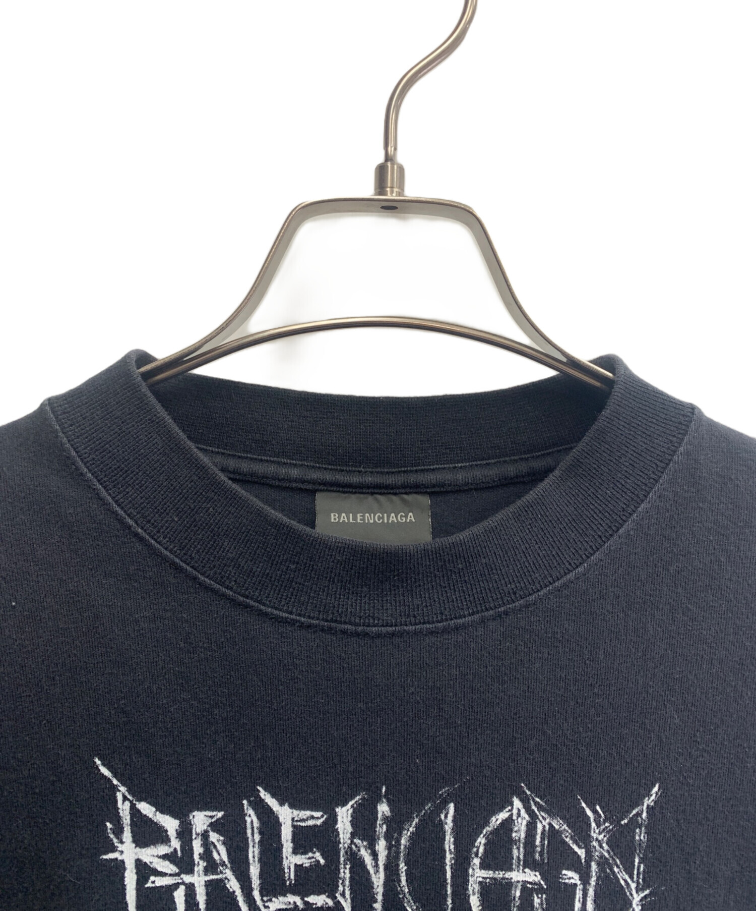 中古・古着通販】BALENCIAGA (バレンシアガ) BALENCIAGA メタルロゴT