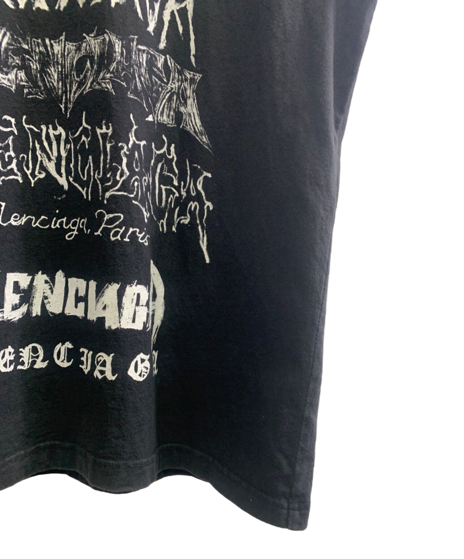 中古・古着通販】BALENCIAGA (バレンシアガ) BALENCIAGA メタルロゴT
