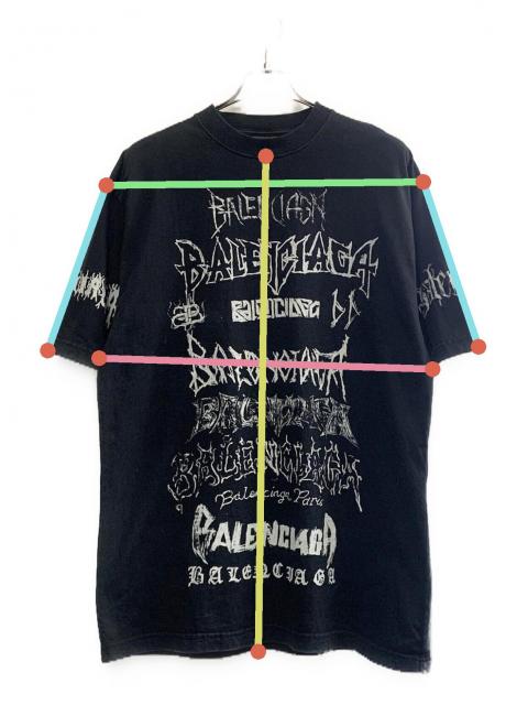 中古・古着通販】BALENCIAGA (バレンシアガ) BALENCIAGA メタルロゴT