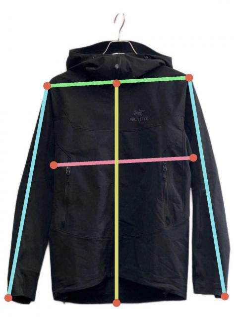 中古・古着通販】ARC'TERYX (アークテリクス) GAMMA LT HOODY ブラック