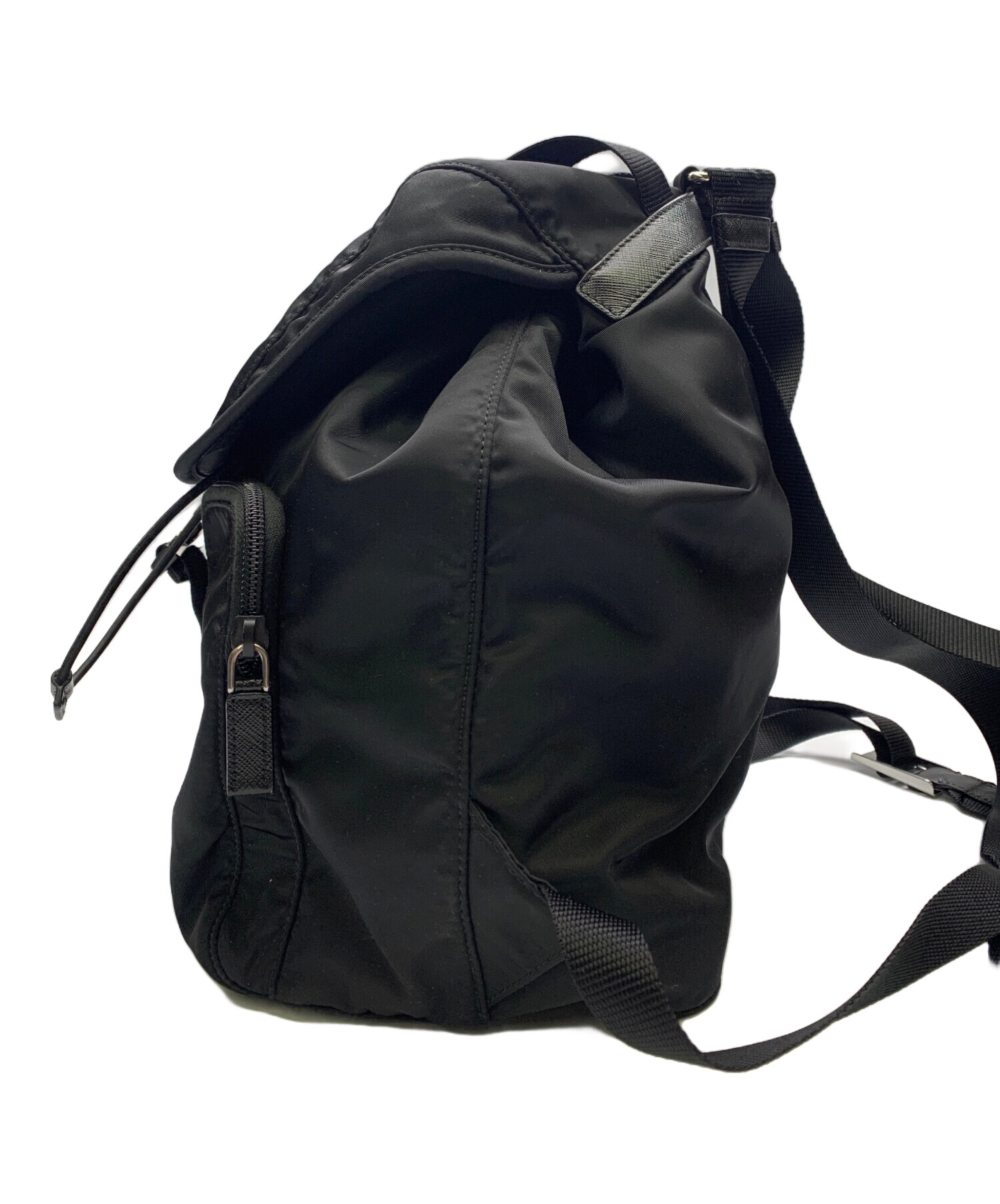 中古・古着通販】PRADA (プラダ) PRADA ナイロンリュック ブラック
