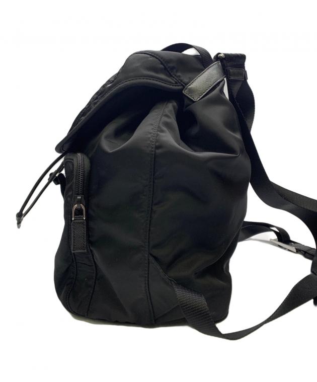 中古・古着通販】PRADA (プラダ) PRADA ナイロンリュック ブラック