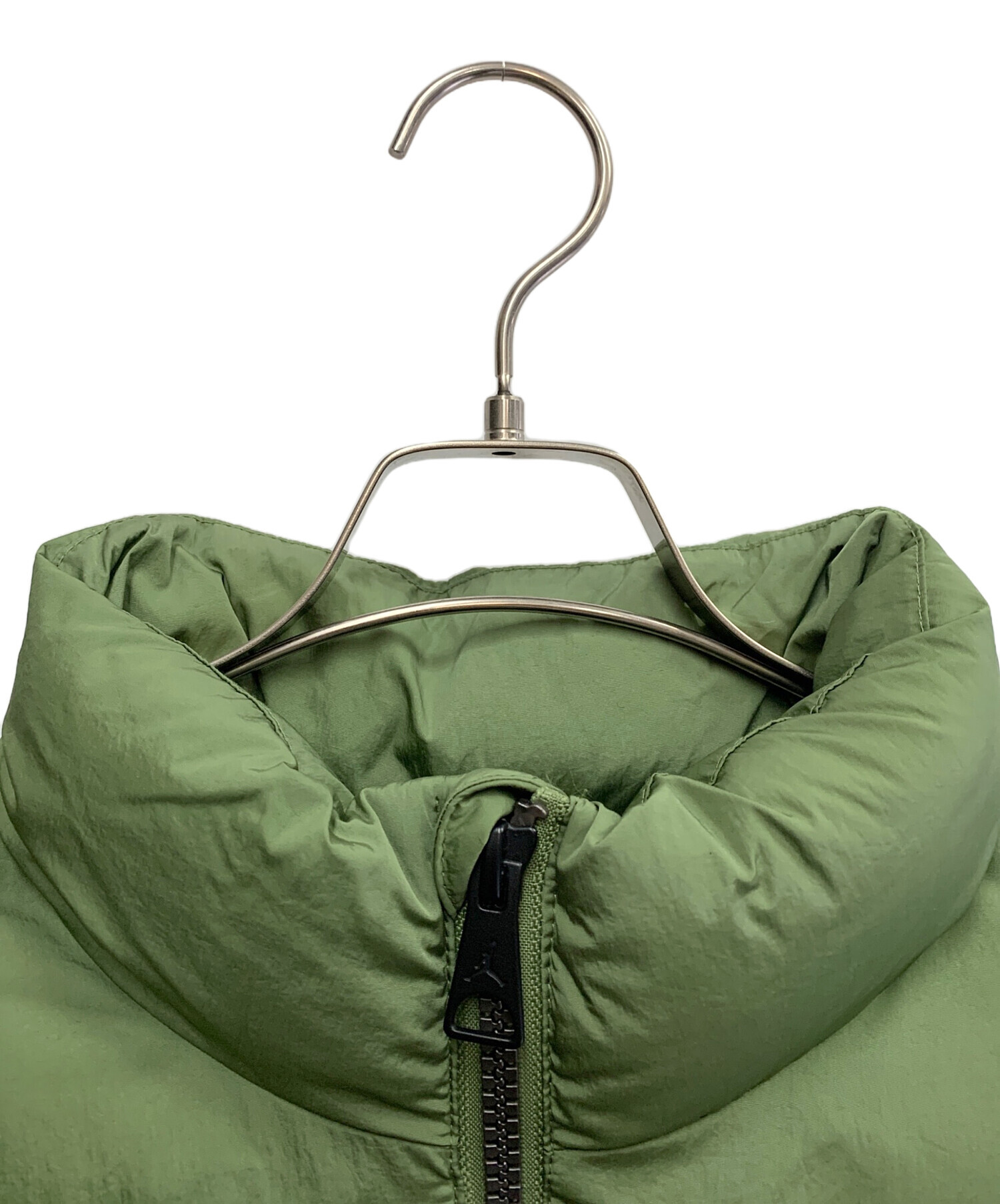 【中古】NIKE JORDAN POLY PUFFER JKT L グリーン ナイキ[10][240010501498] 中古・古着通販】JORDAN (ジョーダン) ESS POLY PUFFER JKT JORDAN