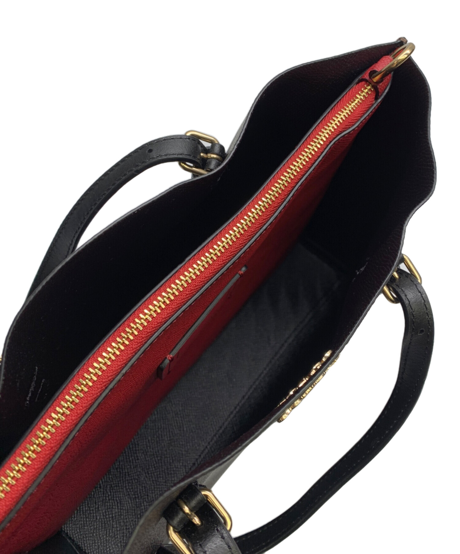 中古・古着通販】COACH (コーチ) COACH ハンドバッグ ダークブラウン