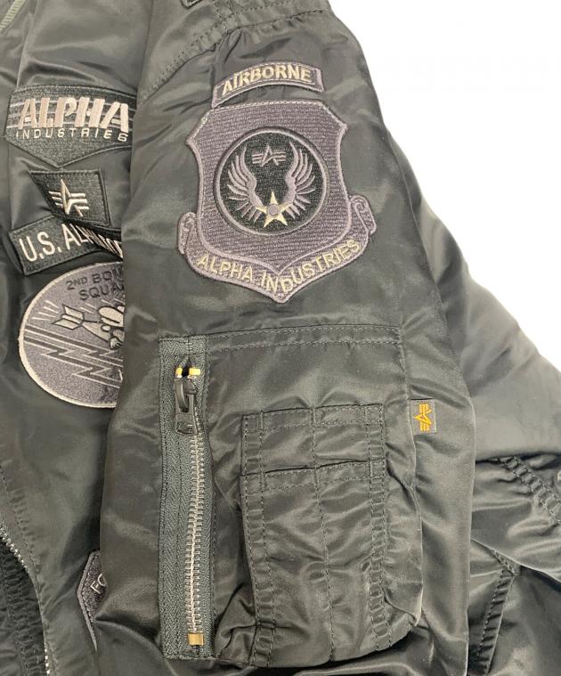 中古・古着通販】ALPHA (アルファ) ALPHA ブラック×オレンジ