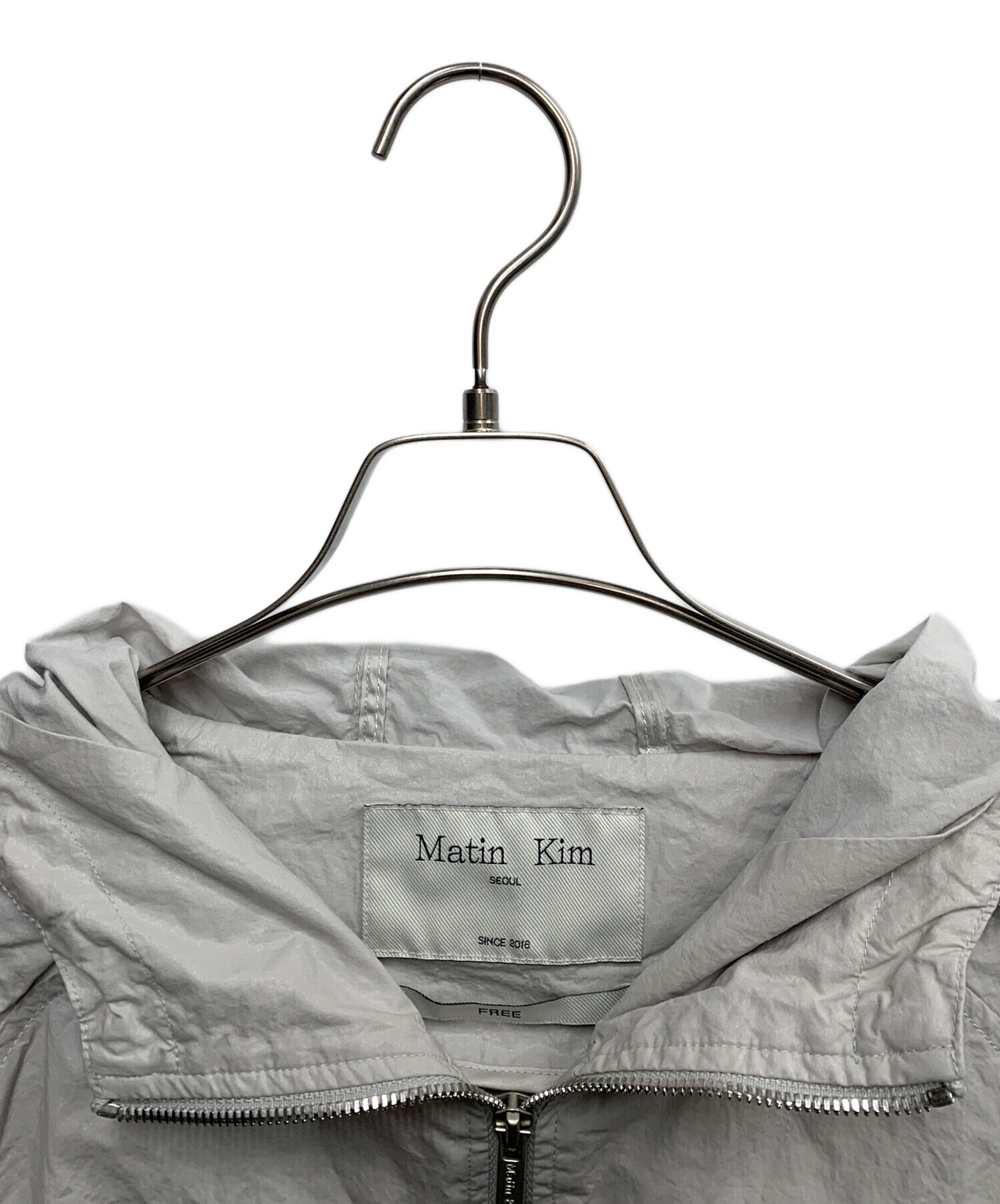Matin Kim クロップドジャケットブルゾン クロップド Matin Kim(マーティンキム) アウター(レディース