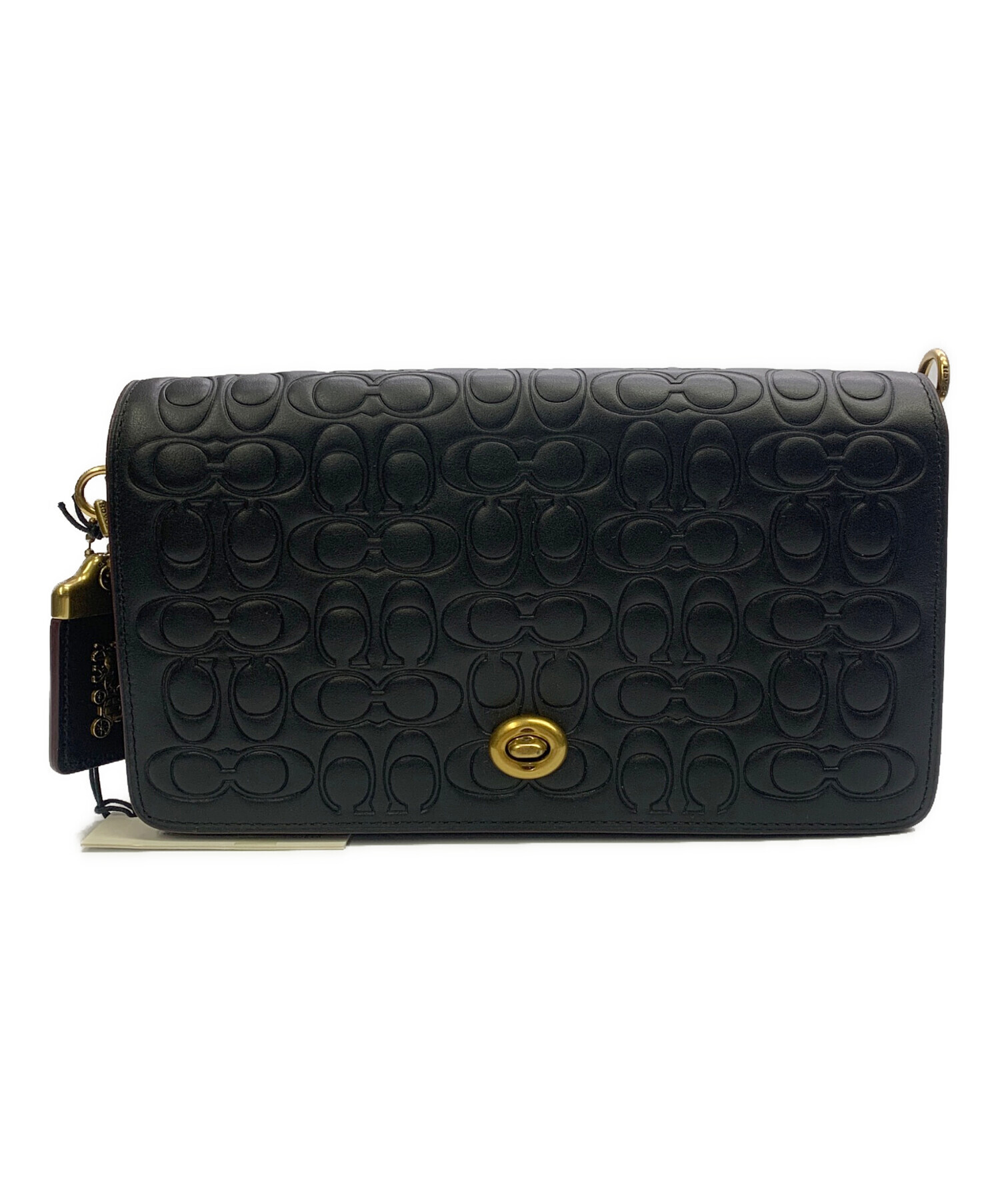 中古・古着通販】COACH (コーチ) COACH DINKY ブラック チェーン 
