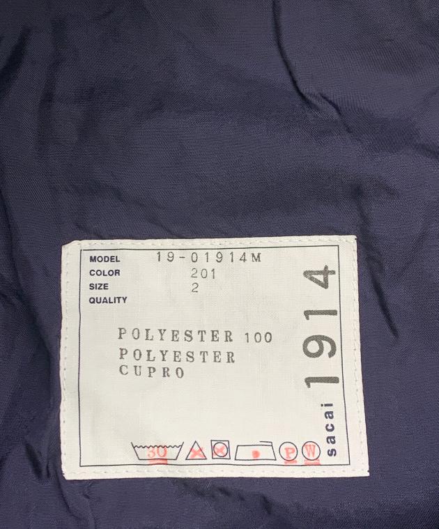 中古・古着通販】sacai (サカイ) sacai バンダナ柄 ネイビー×ホワイト
