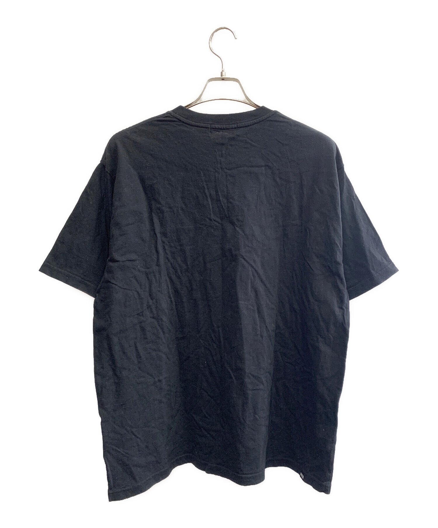 HYSTERIC GLAMOUR(ヒステリックグラマー) 半袖カットソー サイズF レディース - ダークネイビー×白 中古・古着通販】Hysteric Glamour (ヒステリックグラマー) 半袖